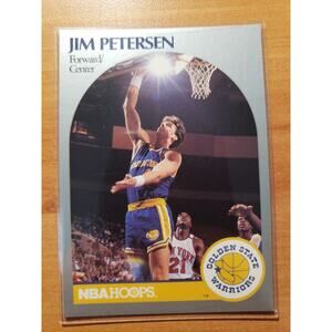 Jim Peterson 1990-1991 NBA Hoops #117 - Golden State Warriors - Fresh Pull